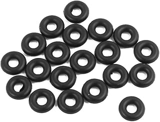 Aexit 20pcs Black Electrical equipment 2.24mm x 1.8mm Oil Resistant Sealing Ring O-shape NBR Rubber Grommet