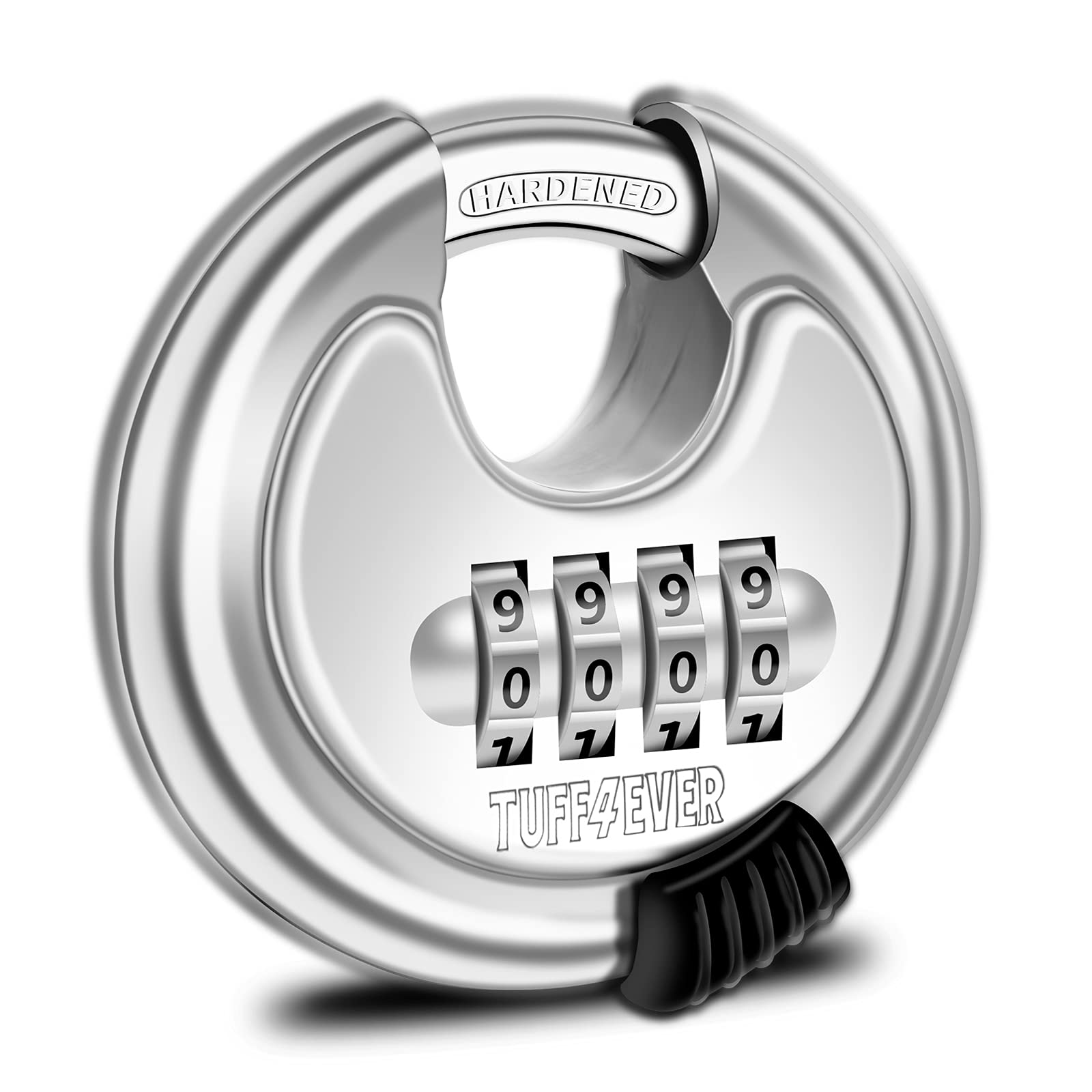 Buy Tuff4ever 4 Digit Combination Disc Lock for Storage Unit RustProof
