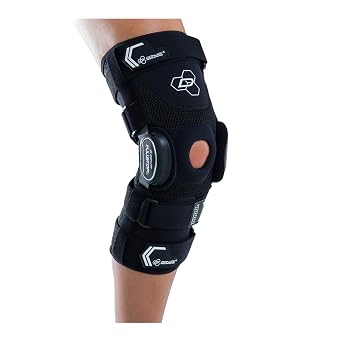 DonJoy Performance BIONIC FULLSTOP ACL Knee Brace, Small, Black