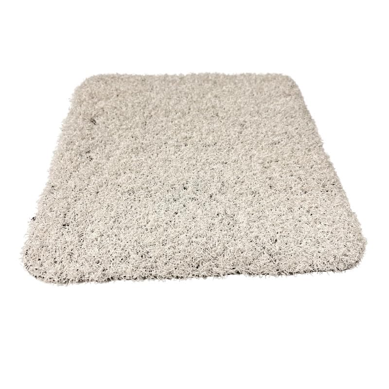 Tuda Grass Direct Playground Artificial Grass 8mm Pile Height - White - 4m W x 3.5m L (13ft1 x 11ft5) — image 1