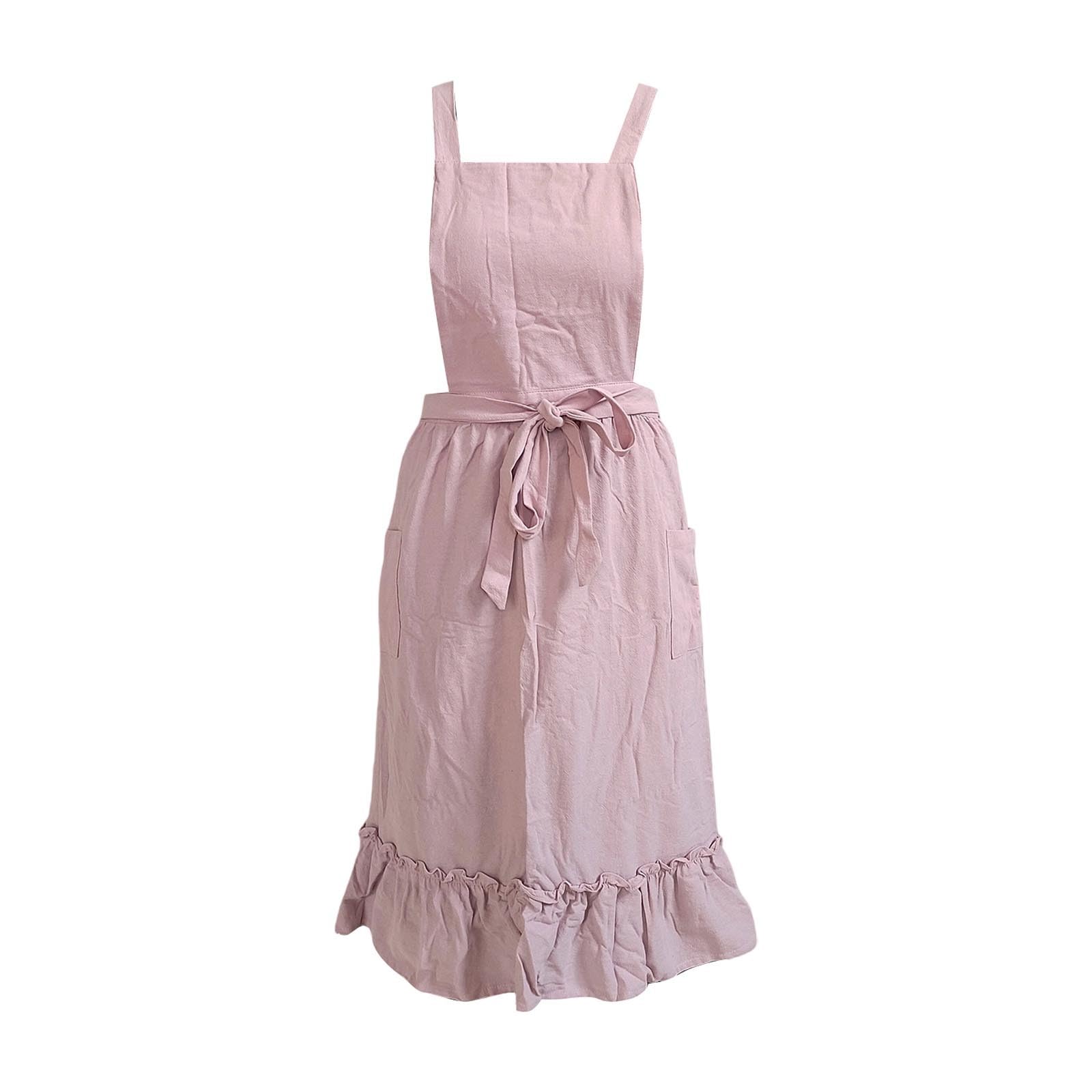Midi Dirndl Schürze Damen, Dirndlschürze mit Bindeband, Trachtenmode Trachtenschürze für Oktoberfest, Traditioneller Trachten Dirndlschürze, Cosplay Kostüm