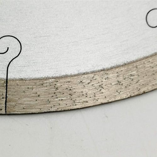 Miniatura 10 de SHDIATOOL Hojas de sierra de azulejos húmedos de 10 pulgadas para cortar mármol de porcelana de cerámica, paquete de 2