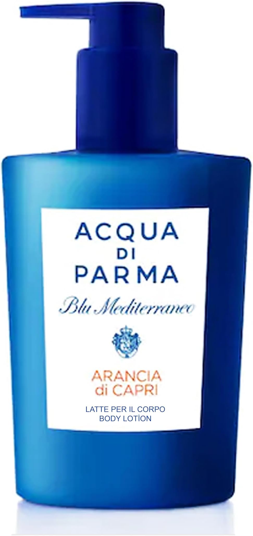 Blu Mediterraneo Body Lotion with Pump Dispenser - 300 mL/10.14 Fluid Ounces