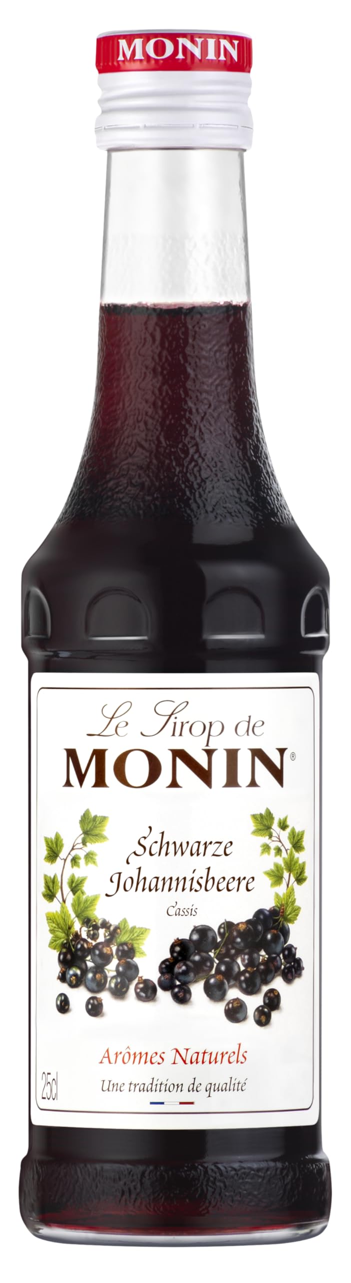 Monin Probierpaket Fruchtige Vielfalt Sirup Set (6 x 250 ml) – Maracuja, Limette, Schwarze Johannisbeere, Erdbeere, Himbeere & Pfirsich – Fruchtsirup für Cocktails, Limonade, Kaffee & Desserts