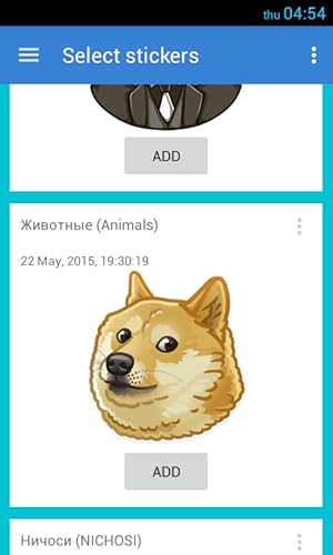 StickerPacks for Telegram
