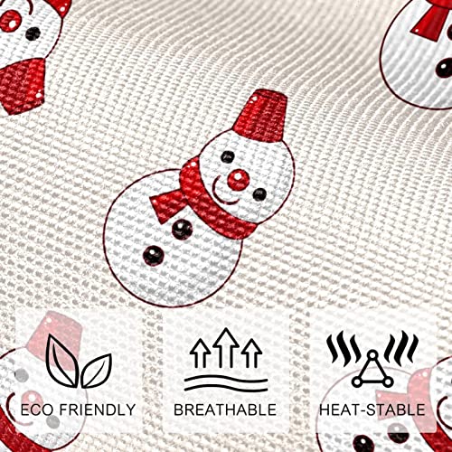 Sets de table motif feuille lot de 4 antidérapants pour cuisine 12x12 pouces