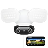 Reolink 16MP Telecamera Esterno, Doppio Obiettivo per Visione 180°