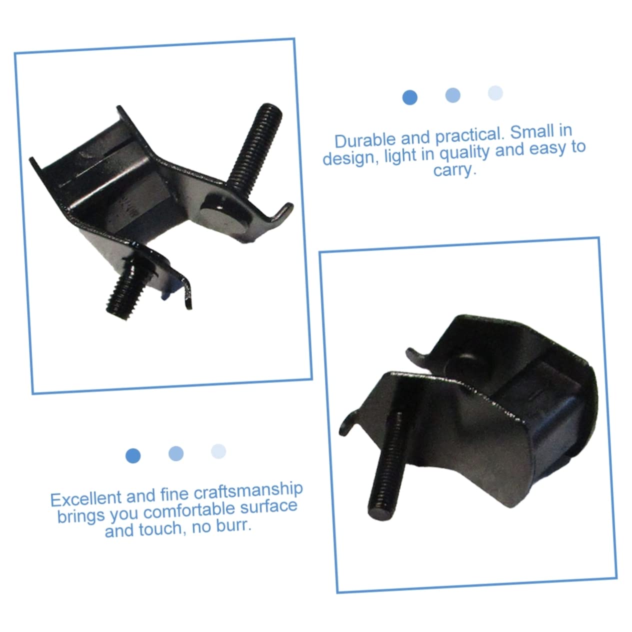Didiseaon Soporte Antivibración Para De Generador Goma Y Compatible Con Motores De Instalación Reducción De Ruido Y Vibraciones 4 Piezas X 3