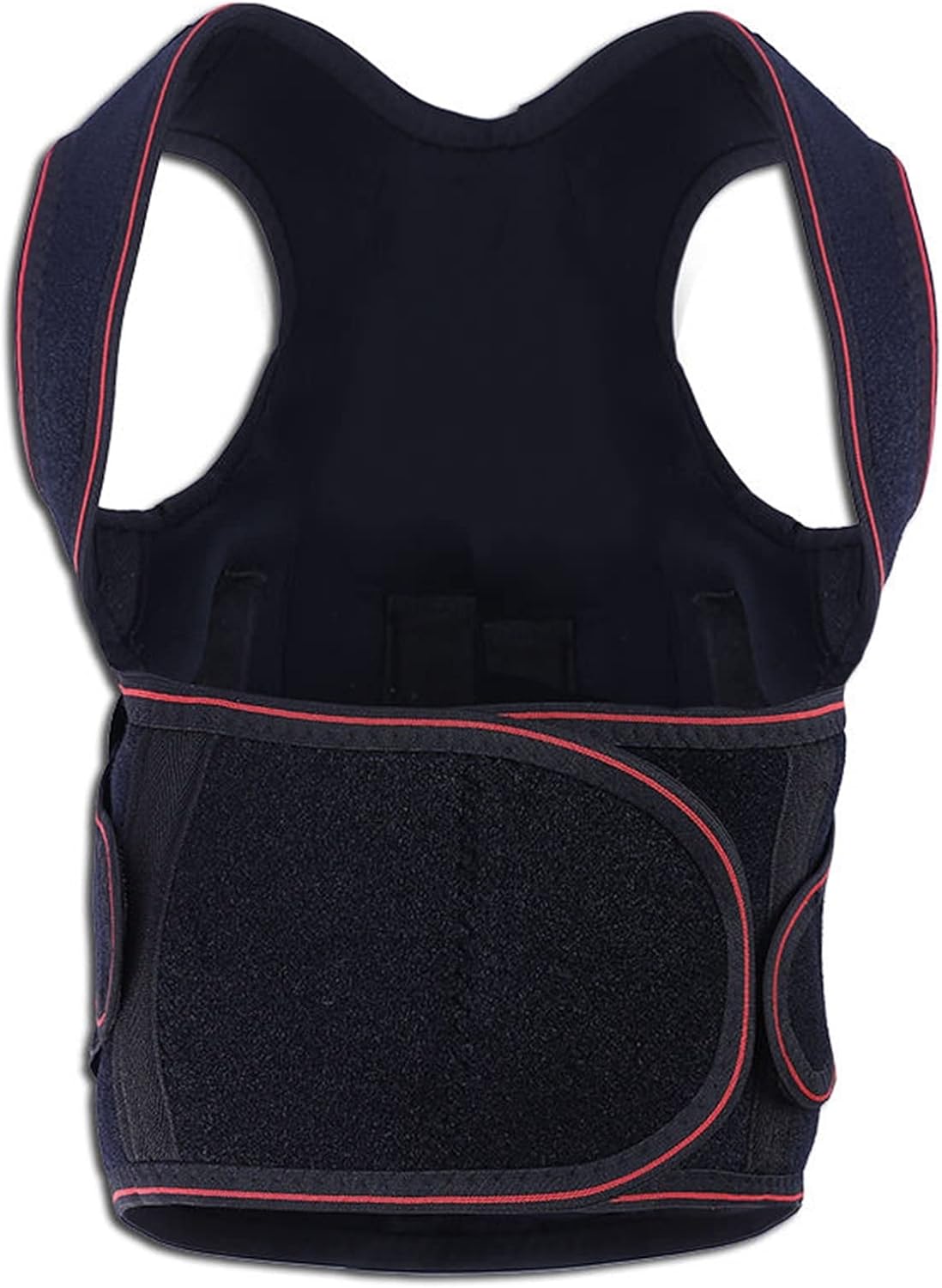 Comfort Posture Corrector for Kids & Adults Under Clothes Back Brace Humpback Correction Shoulder Spine Full Back Support Belt Corset for Girls Boys Students (Color : Black, Size : S/Small)