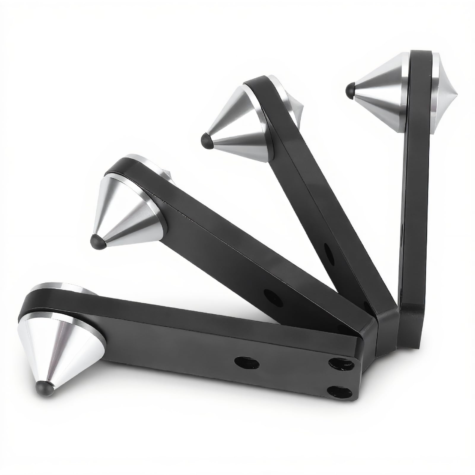 Caisson de haut-parleur support de pointe anti-choc combiné audio 4PCS - 8