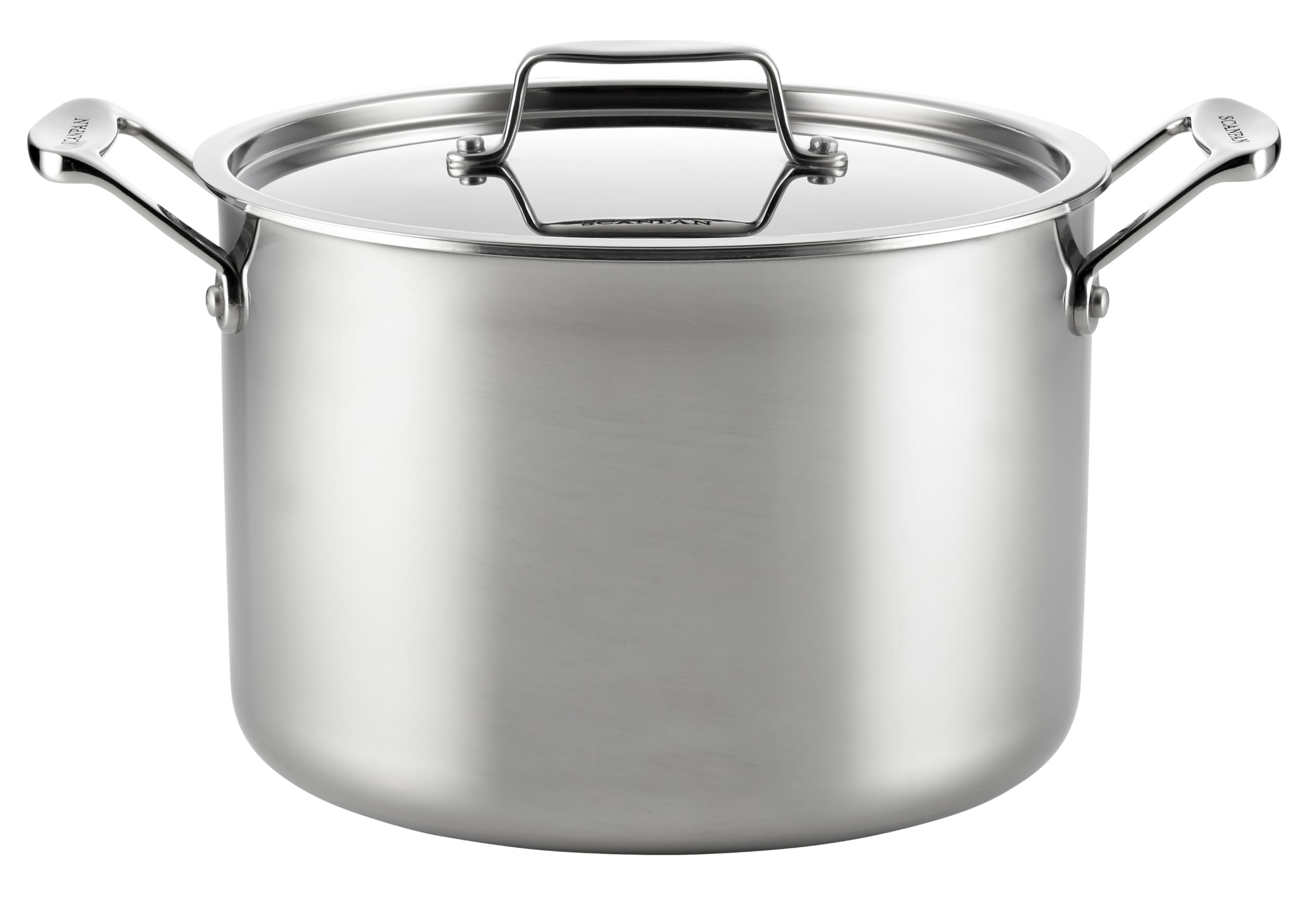 QYマステcokopangpang　0708 Amazon.com: Scanpan Fusion 5 Stainless Steel 8QT Stock Pot with