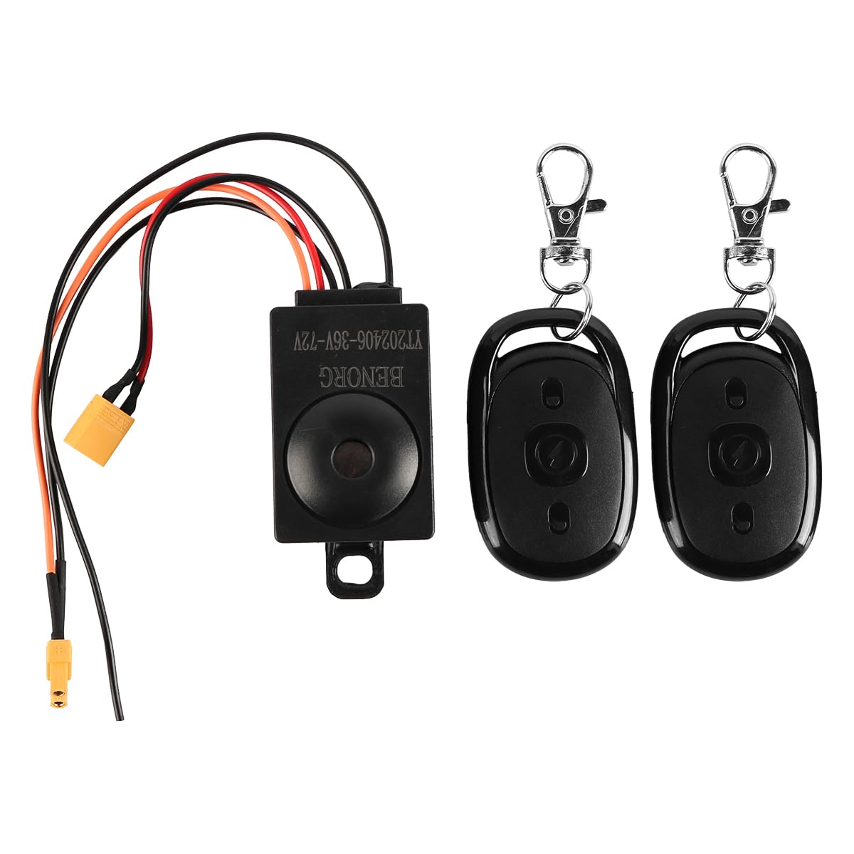 VOANZO Anti Theft Security Alarm System Electric Scooter Security Alarm Bell 115dB Remote Control Device Compatible With XT30 Interface M365 Scooters