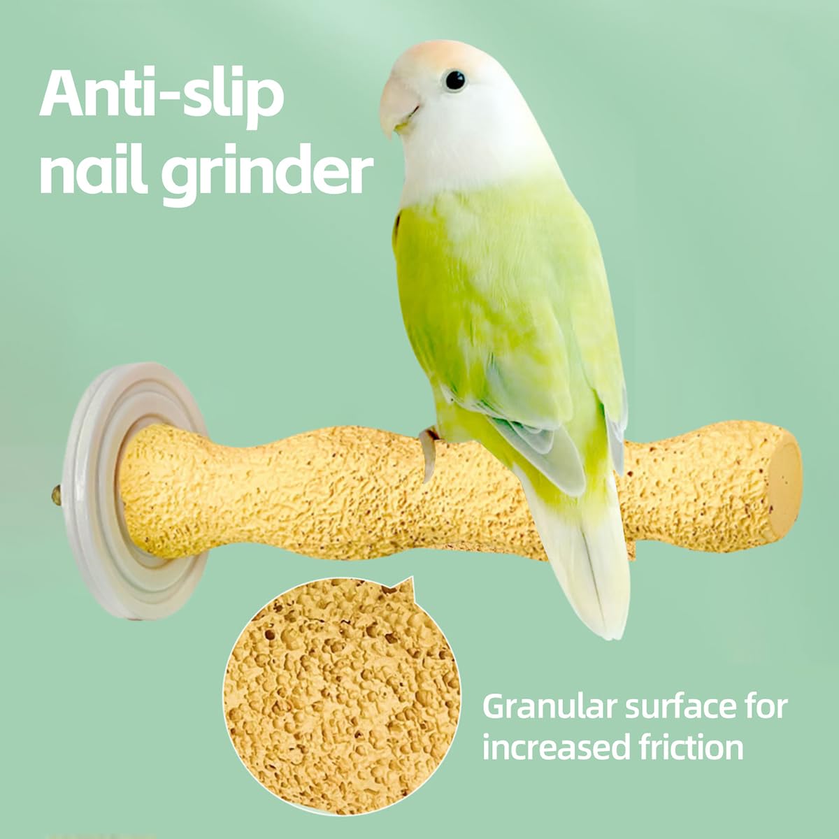 Bird Toys Stand Perch Set: Interactive Wheel & Standing for Chew Beak Paw Grinding Exercise - Small Medium Parakeets Parrots Cockatiels Conures Budgies Lovebirds Finches Cage Accessories (02 Purple)