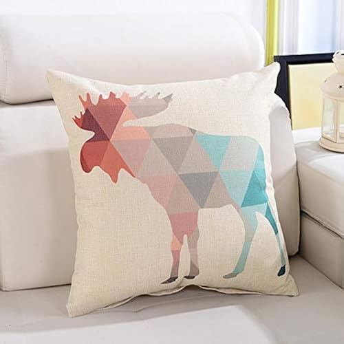 Miniatura 3 de HOOOWOOO Fundas de almohada de piel sintética, 18 x 18 pulgadas, funda de almohada decorativa de peluche beige con cremallera invisible, funda de