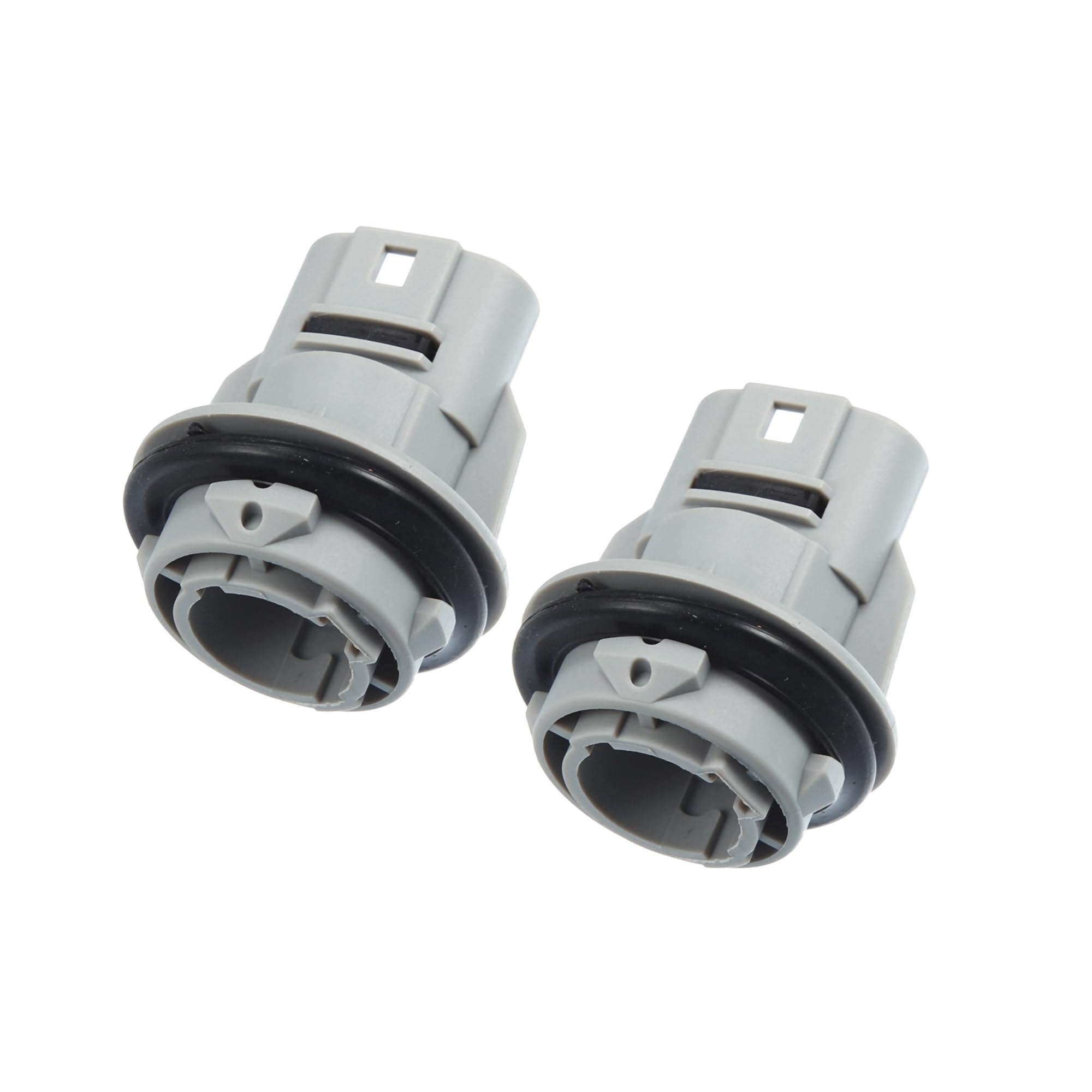 Partuto Turn Signal Light Bulb Socket Holder 33302-SR3-A01 33302SR3A01 for Honda Accord 1998-2012 Plastic Gray (Set of 2) Replacement