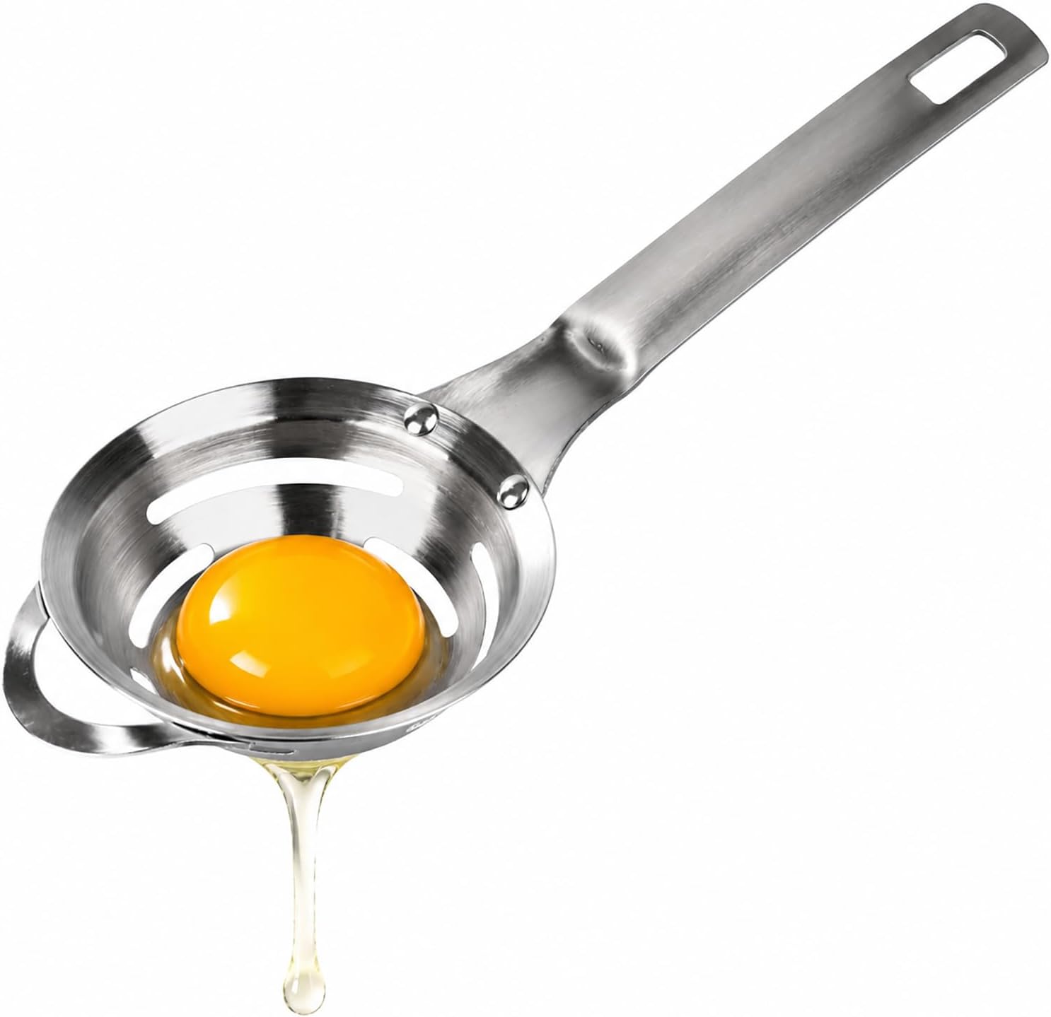 Egg Separator for Raw Eggs Stainless Steel Egg Yolk White Separator