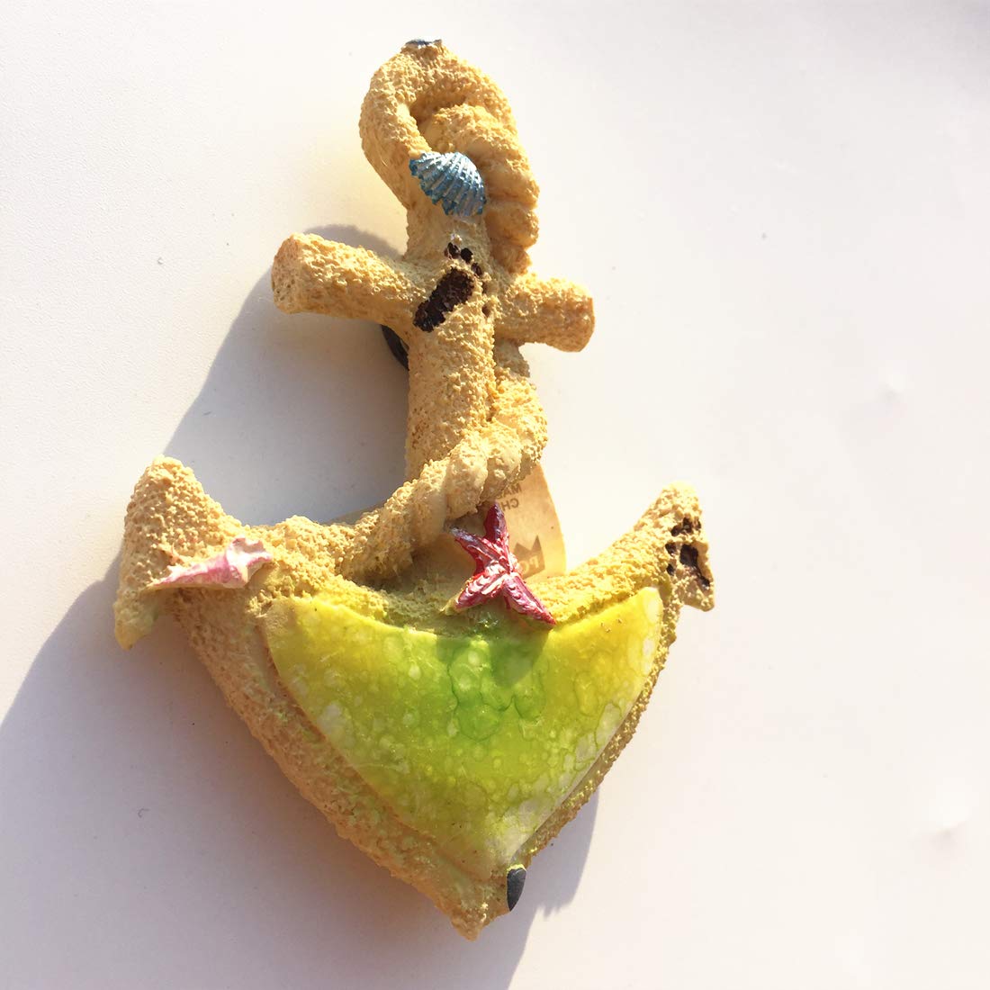 Calamita Da Frigorifero Tartaruga Maldive - Souvenir Dipinto A Mano