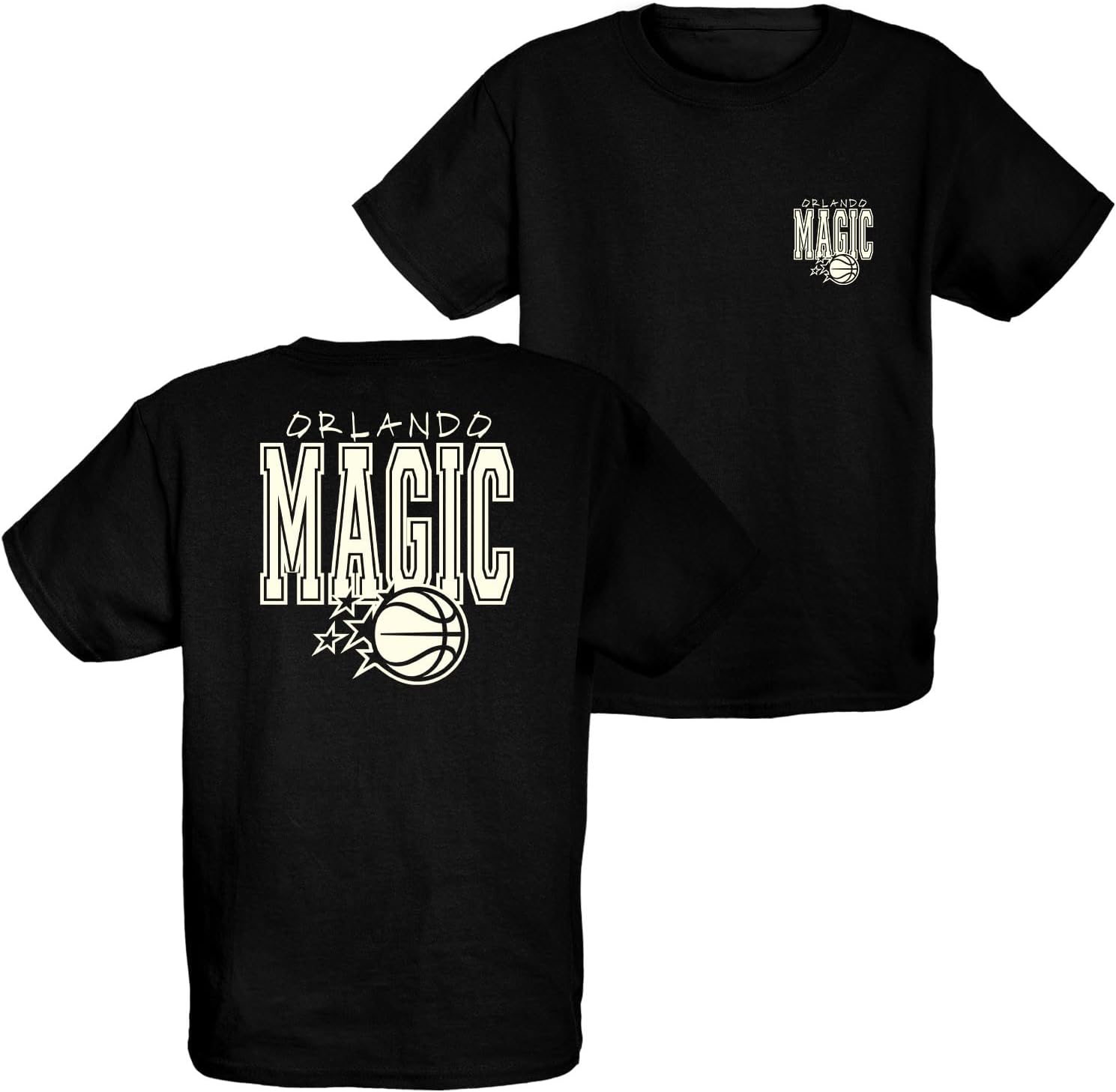Blue 84 Unisex Kid's NBA Officially Licensed Youth T-Shirt Pop Echo Black