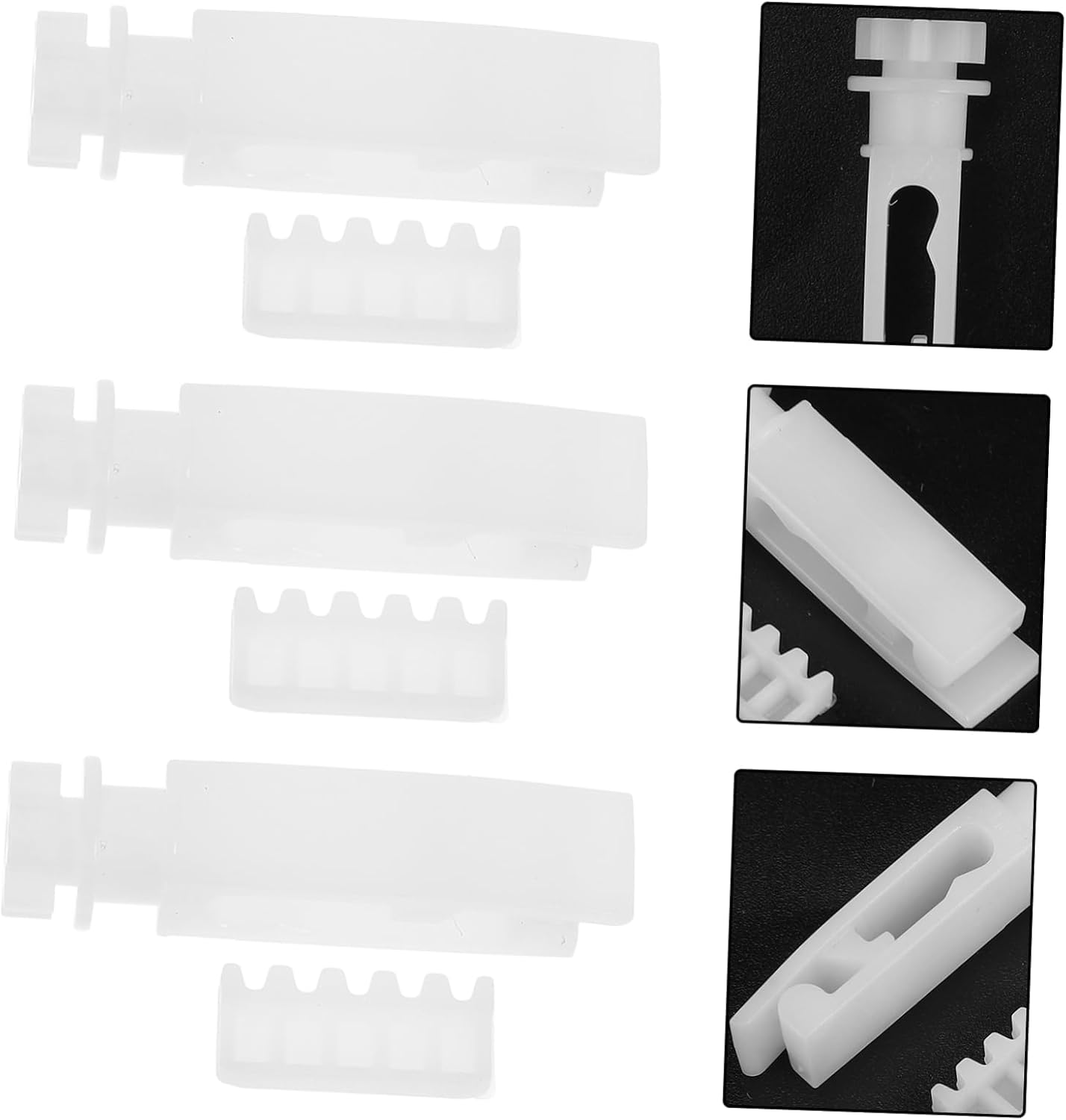 12set Complete Vertical Blind Repair Kit Includes Stems Brackets Blinds Wand Replacement