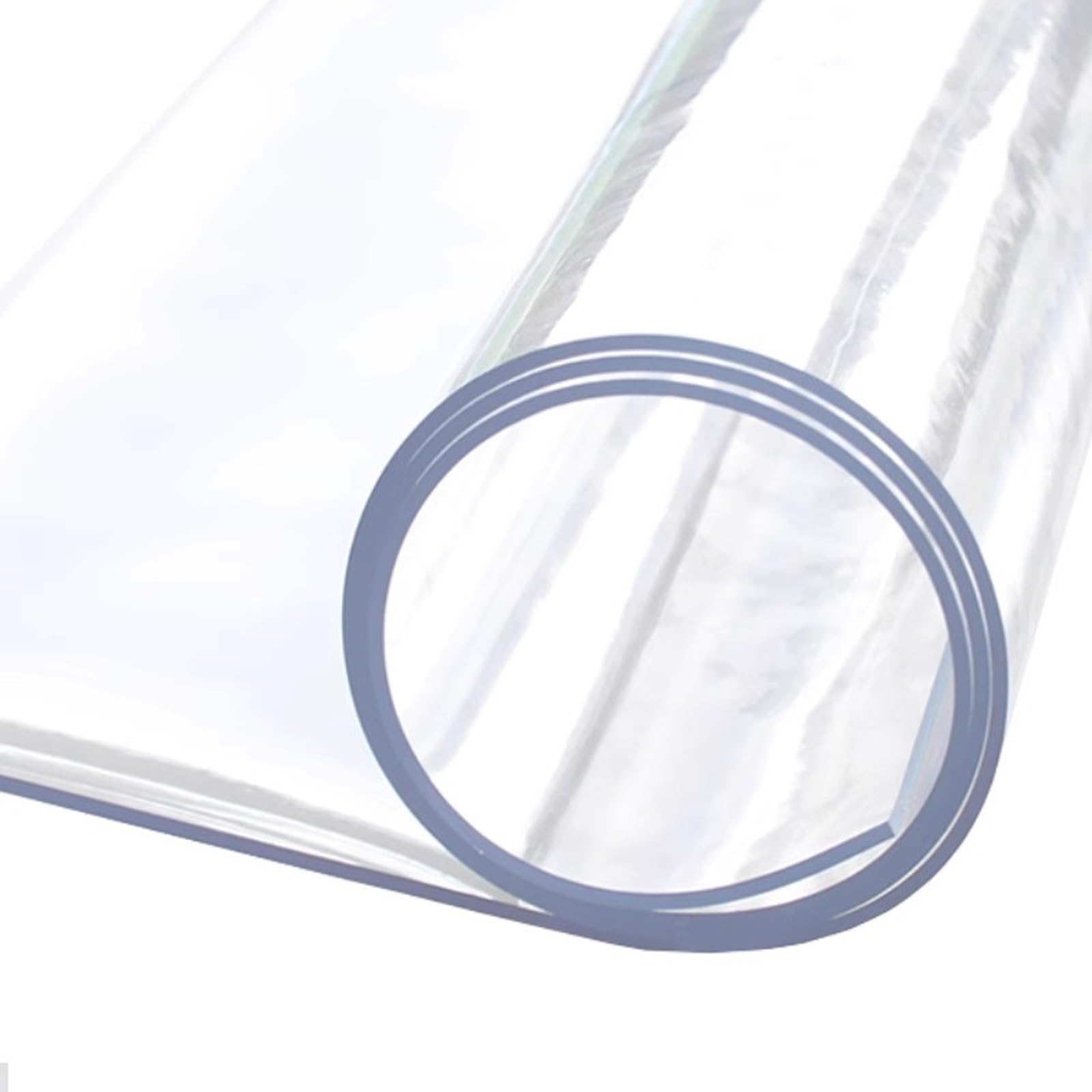 Custom Clear Chair Mat Transparent Office Floor Protection Mat with Round Edge 0 06in 0 08in PVC Hard