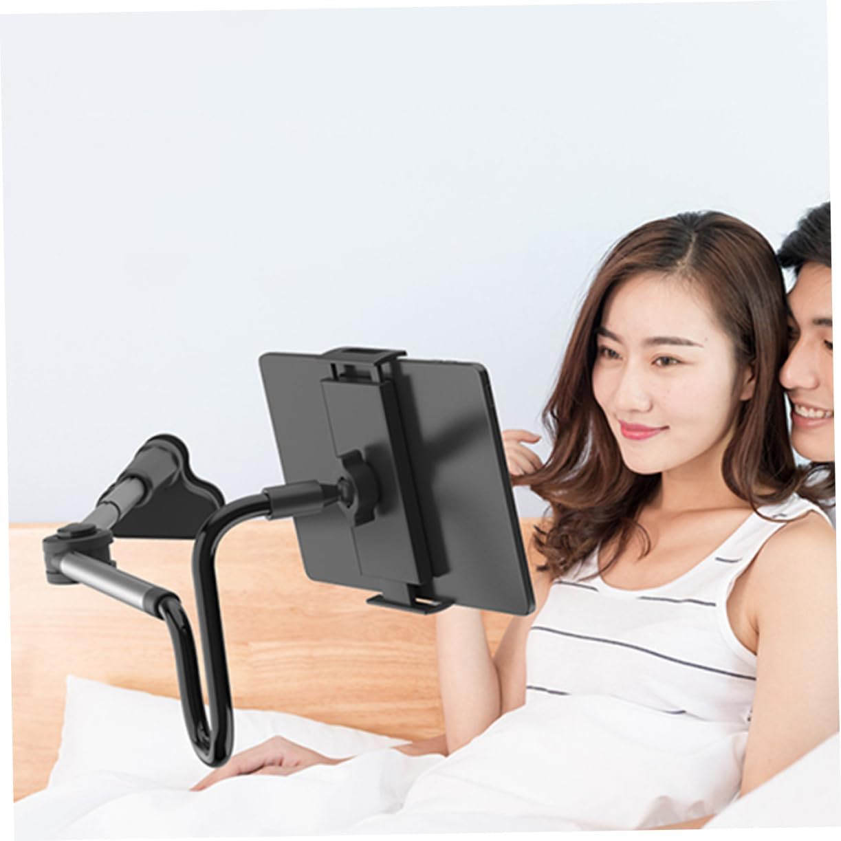 DOITOOL Ergonomic Phone Stand Overhead Mount Desk Phone Holder for Large Phone