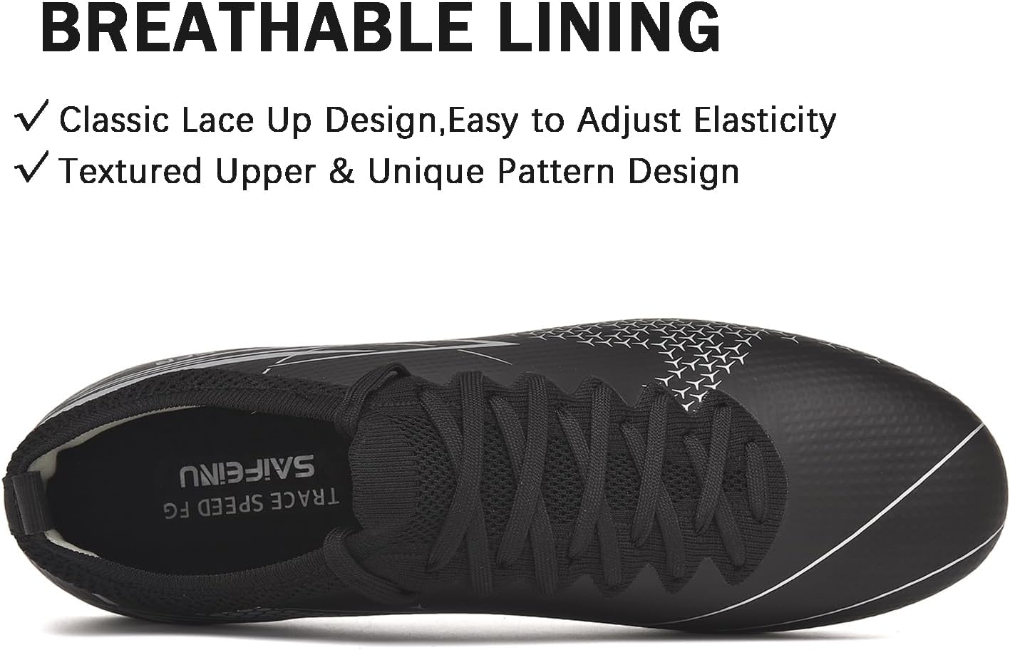 Soccer Cleats Mens AG/FG Professional Football Shoes Lightweight Breathable Youth Adult Athletic Training Sneakers - Image 3