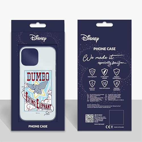 Miniatura 2 de ERT GROUP Mobile Phone Case for Samsung A52 5G  A52 LTE 4G  A52S 5G Original Official Licensed Disney Design Dumbo 001 Fit Cell Phone Shape Partial