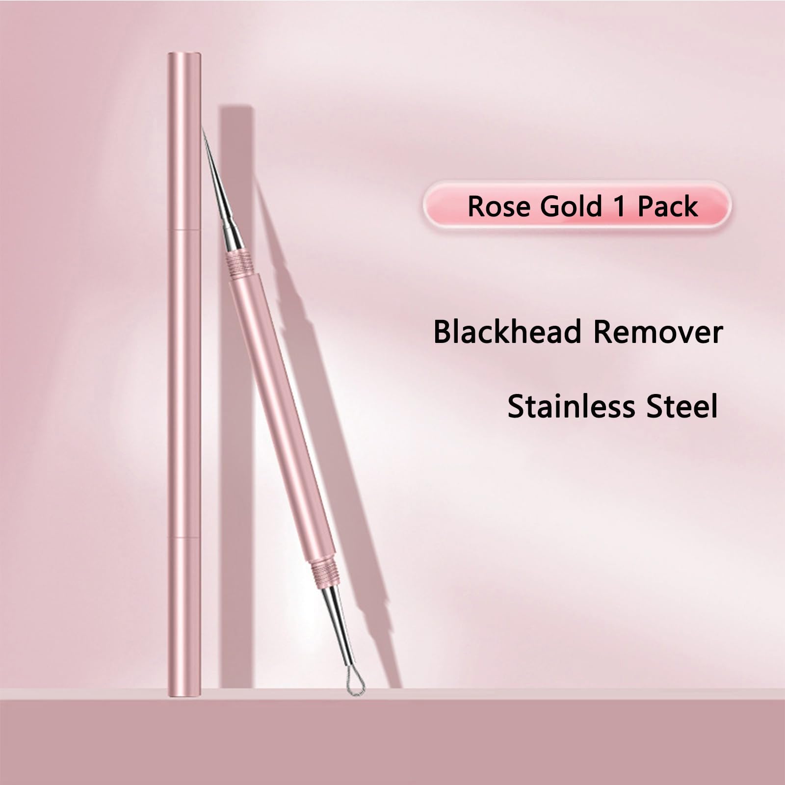 Kit Extracteur De Points Noirs 5 Pièces - Acier Inoxydable LeFeirr - Pour Tous Types De Peau