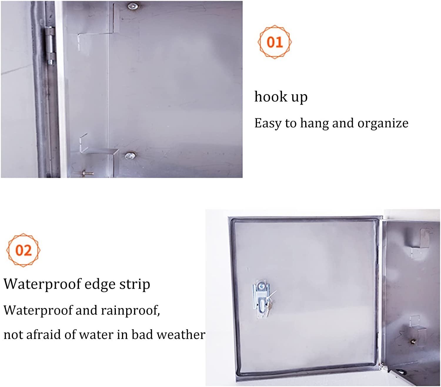 Cajas de empalmes eléctrica Caja Eléctrica De Acero Inoxidable, Caja De Distribución De Caja De Proyectos Eléctricos De Metal For Exteriores, Caja De Proyectos De Conexiones For Electrónica, Caja De I