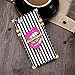 Secfanya Square Case Compatible iPhone 7 iPhone 8 Case Pink Lips in Bullet Luxury Elegant Soft Shock Protection Case Cover Compatible iPhone 7/8 4.7 Inch