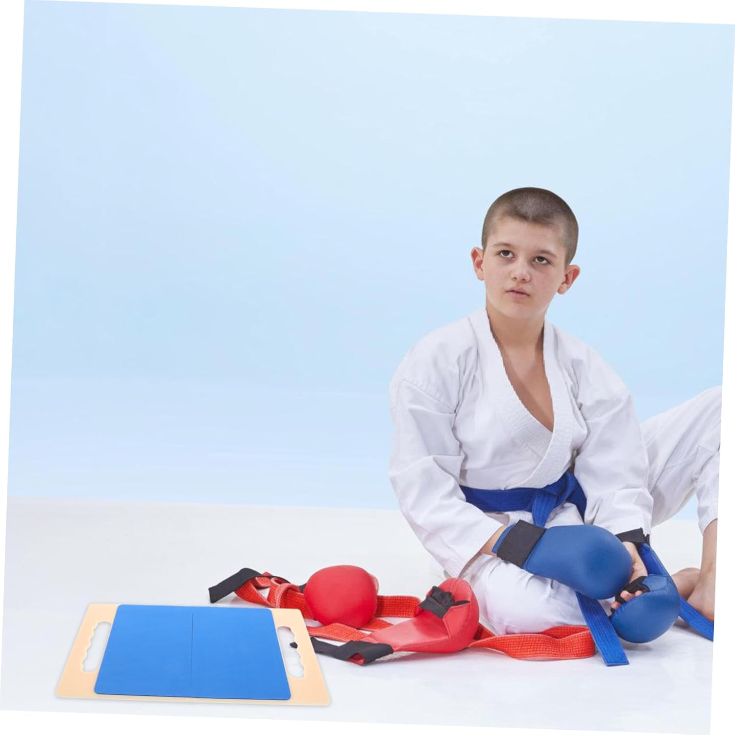 BESPORTBLE Taekwondo Karate MMA Punching Board Rebreakable Martial Arts Training Pad Boys and Girls Breaking Board Reusable Kick Training Equipment