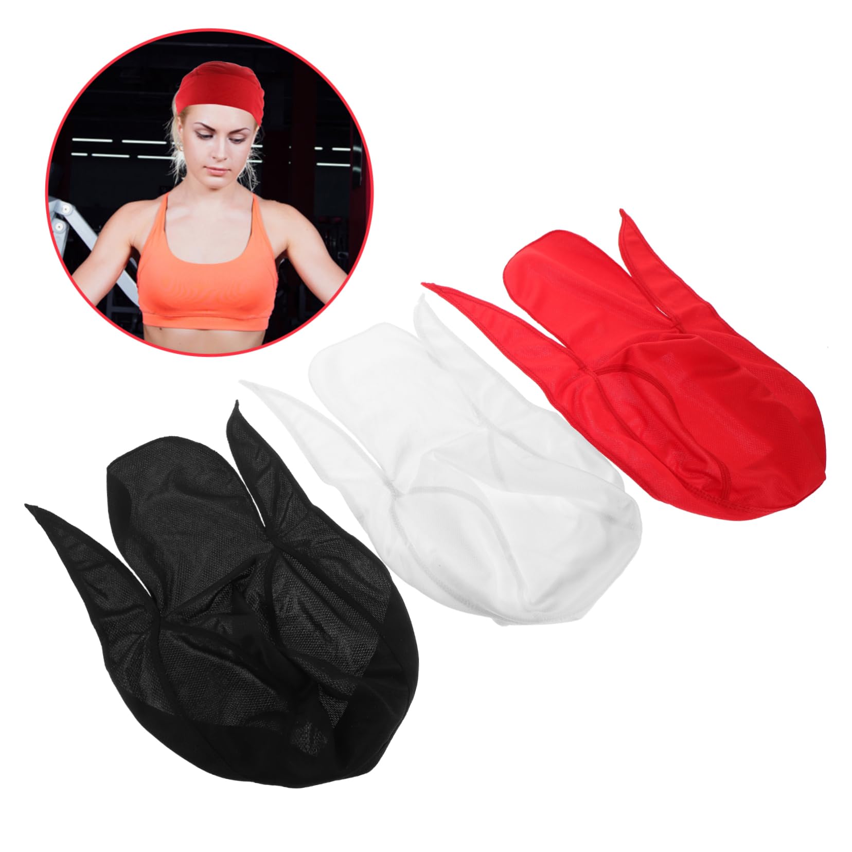 minkissy 4 Set Cappello con Protezione Solare Ad Asciugatura Rapida Berretto di Sicurezza Berretto da Ciclismo per Esterni Cappello da Pesca Unisex Berretto Sportivo con 3 Pezzi*4