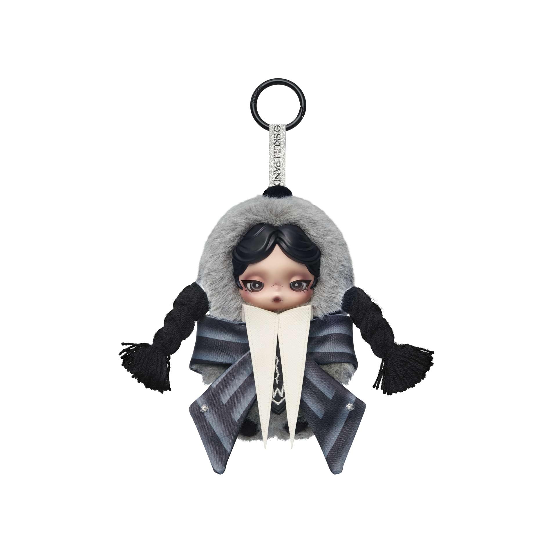 Amazon.com: POP MART SKULLPANDA × Wednesday Plush（Nevermore