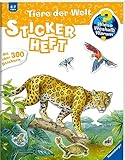  Wieso? Weshalb? Warum? Stickerheft: Tiere der Welt: Mit über 300 Stickern