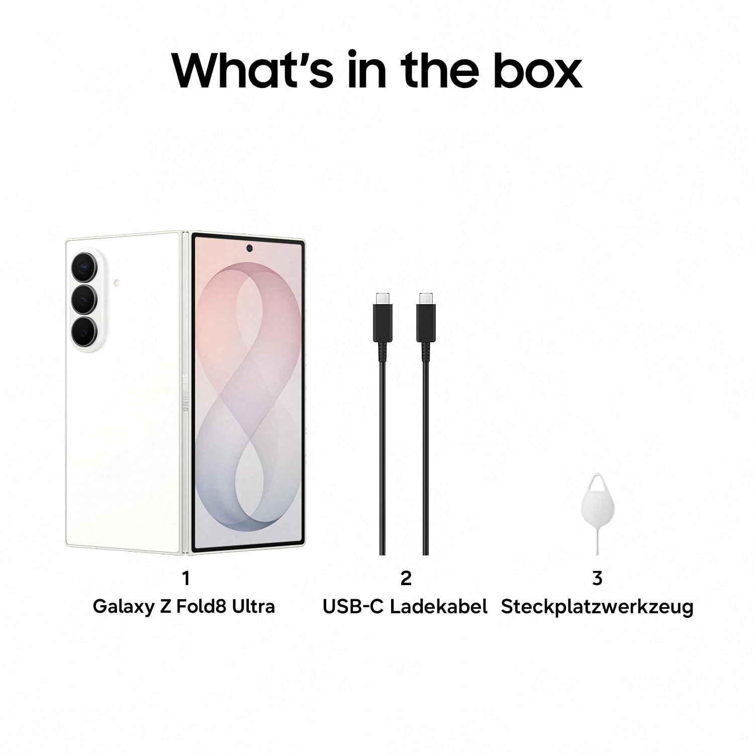 Samsung Galaxy Z Fold8 Ultra Smartphone, 512 GB Speicher, Cream | Android AI Handy, Multitasking, 12 GB RAM, 5000 mAh Akku, 200 MP Kamera, 3 Jahre Herstellergarantie [Exklusiv auf Amazon]