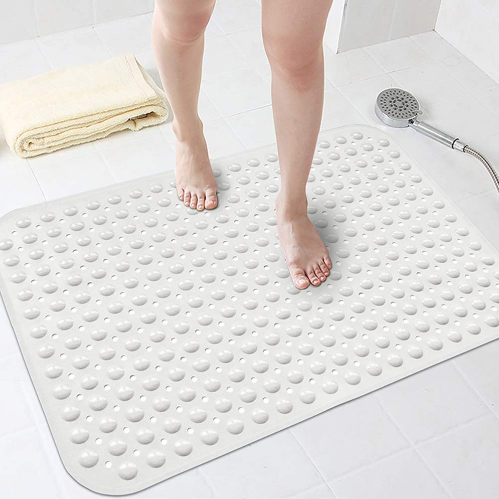 Tapis De Bain Antidérapant En Silicone – Motif Animaux – 42x25 Cm Ou 58x34 Cm – Ventouses – Sécurité Enfant – Facile à Nettoyer