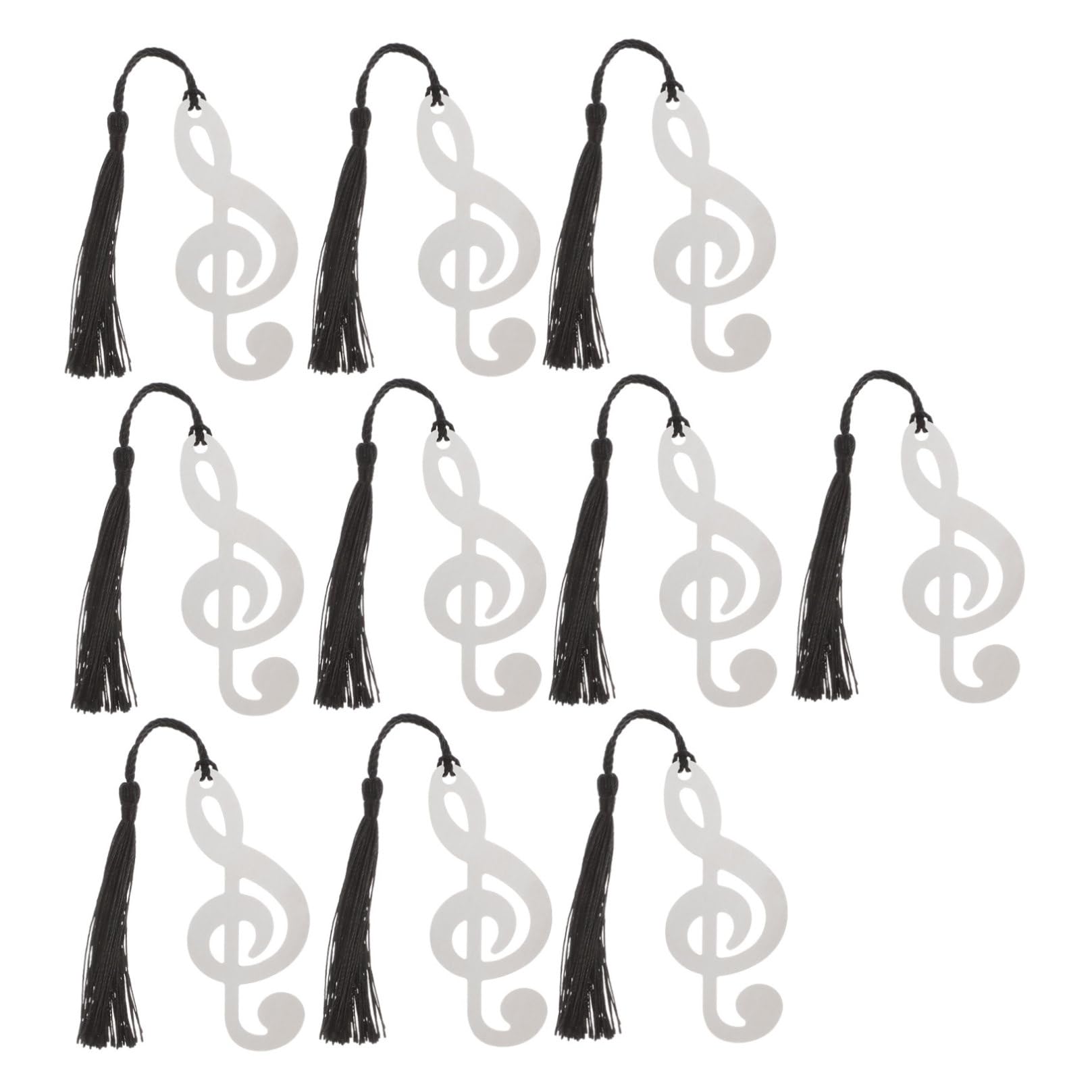 Lurrose 2 Sätze Arzt Hut Lesezeichen Musiknoten-lesezeichen Partygeschenke Gefälligkeiten Bookmarks Book Marks Schreibwaren Metall Material 10 Stück * 2