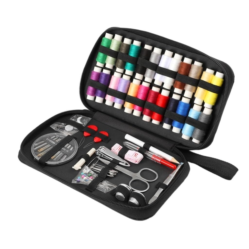Kit de costura – Suministros de costura y accesorios para proyectos de bolso, juego completo de herramientas de costura a mano