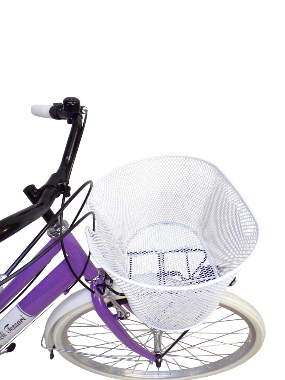 Bicicleta de mujer, de paseo, de ciudad, rueda de 28 pulgadas, cambio de 6 velocidades, con cesta delantera