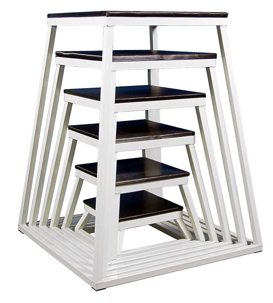 Ader White Plyometric Box Set (6