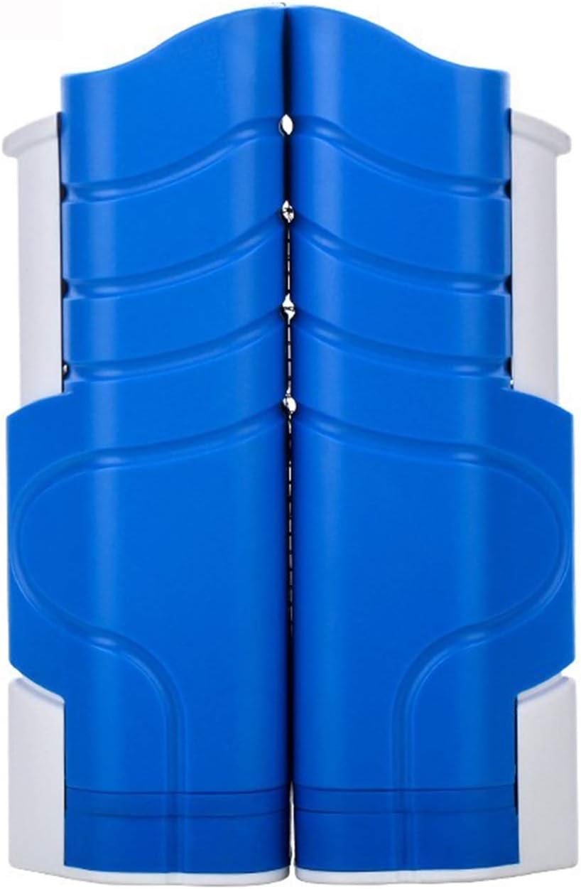 Portable Ping Pong Net Rack, Instant Telescopic Table Top Net Rack Wavy Style (Color : Blue) (Blue)