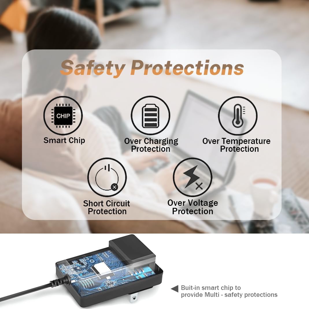 15V 3A Speaker Charger Compatible with Turtlebox Outdoor Portable Bluetooth Speaker Gen 2 Loud! and Gen 3 Replacement Audio Power Supply Cord AC Adapter - Image 4