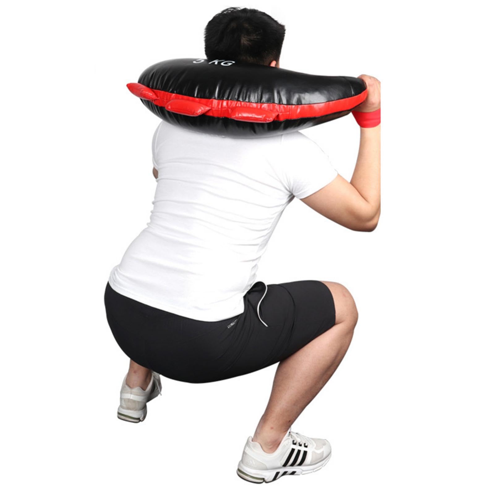 Sac de sable d'entraînement – Sac de sable bulgare pour l'entraînement physique | Cuir spatial, rembourrage en coton PP | Sacs de poids réglables de 5 à 20 kg pour la musculation, l'endurance