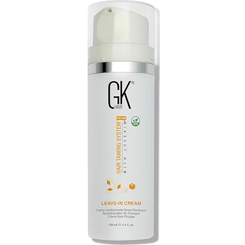 GK HAIR Global - Crema acondicionador sin necesidad de queratina 44 onzas líquidas 44fl oz desenredante acondicionador hidratante suavizante y