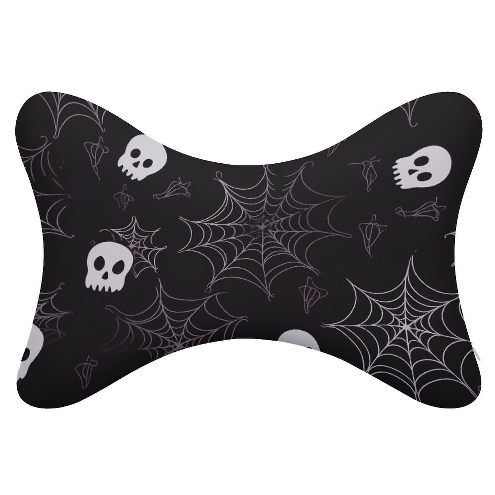 Oreiller de voiture en coton à mémoire de forme réglable x2
