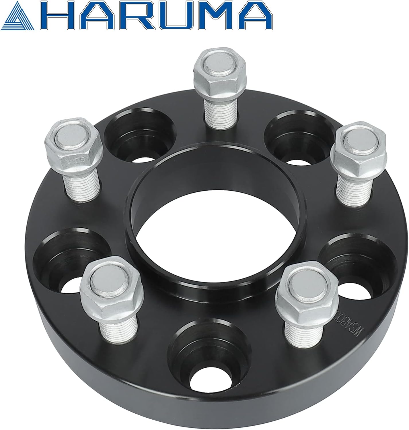 Haruma 5x4.5 Hubcentric Wheel Spacers 1 inch Wheel Spacer with M14x1.5 Studs 70.5mm Hub Bore Wheel Adapters Accessories Compatible for Ford Mustang 2015-2022, 2pcs