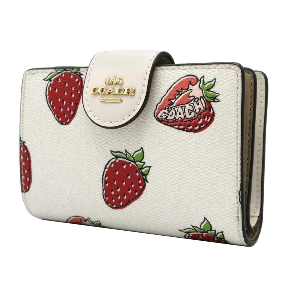 Amazon | [コーチ] 財布(二つ折り財布) FCAP01 CAP01 チョーク