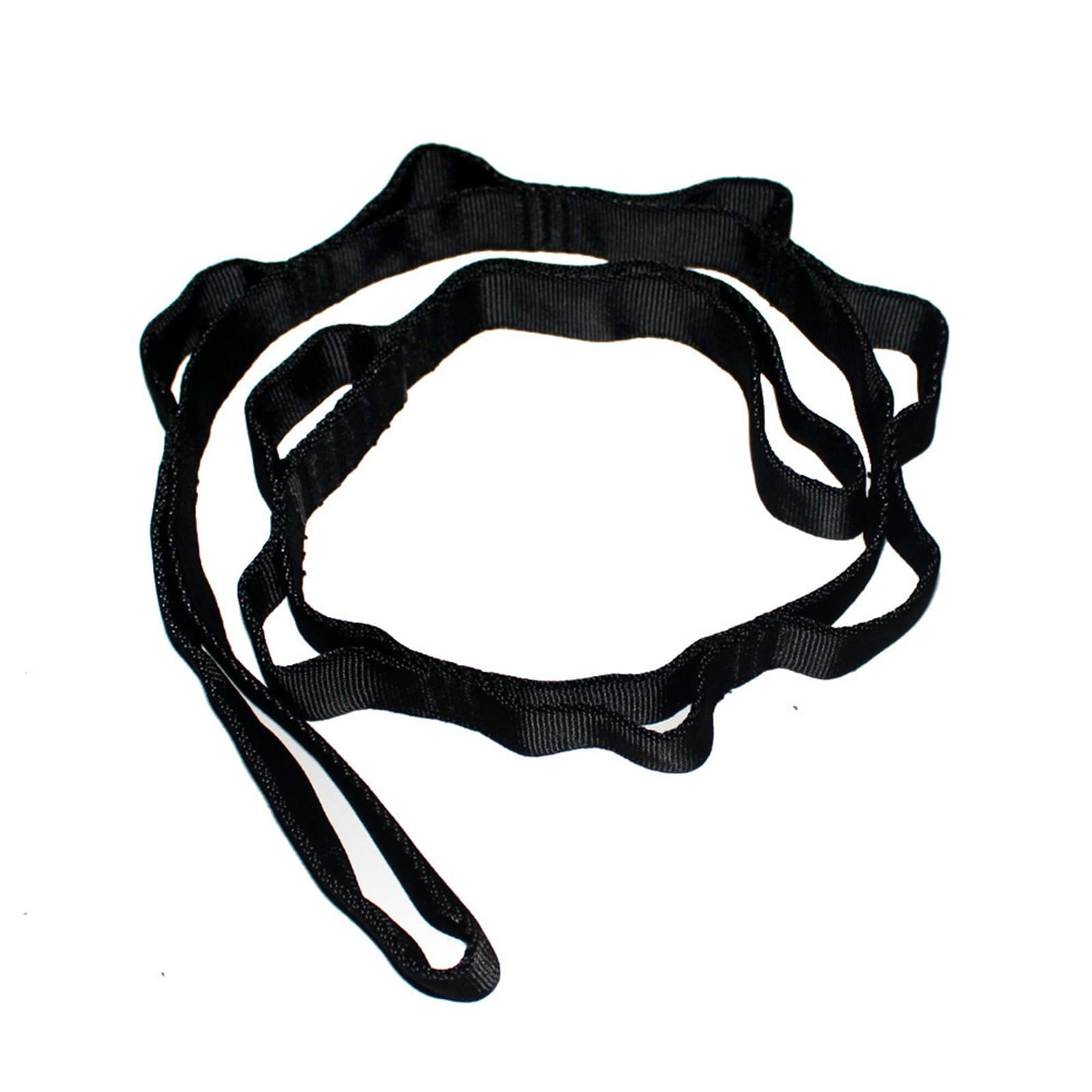 Daisy Chain 180 cm|Cinghie per Altalena per Yoga|Passante per Arrampicata|Stretching Yoga Amaca|Fascia per Esercizi Regolabile in Nylon|Fascia per Esercizi per Stretching,Pilates,Fitness
