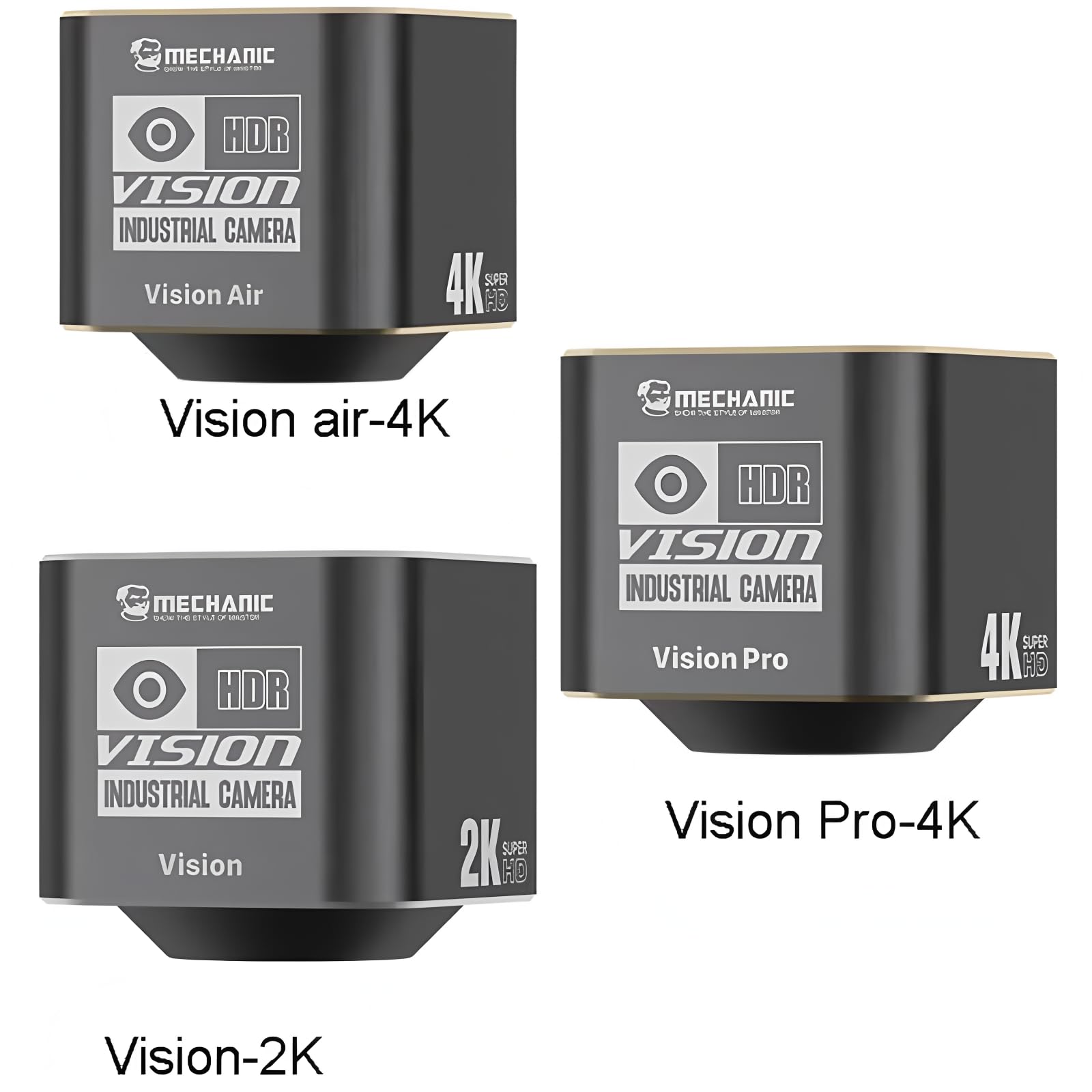 Mechanic Vision Air Pro IMX678 Sensor Mikroskopkamera 4K 2K HDMI USB Type-C C-MOUNT Industriekamera Labor Handy-Chip-Reparatur (Vision Air 4k)
