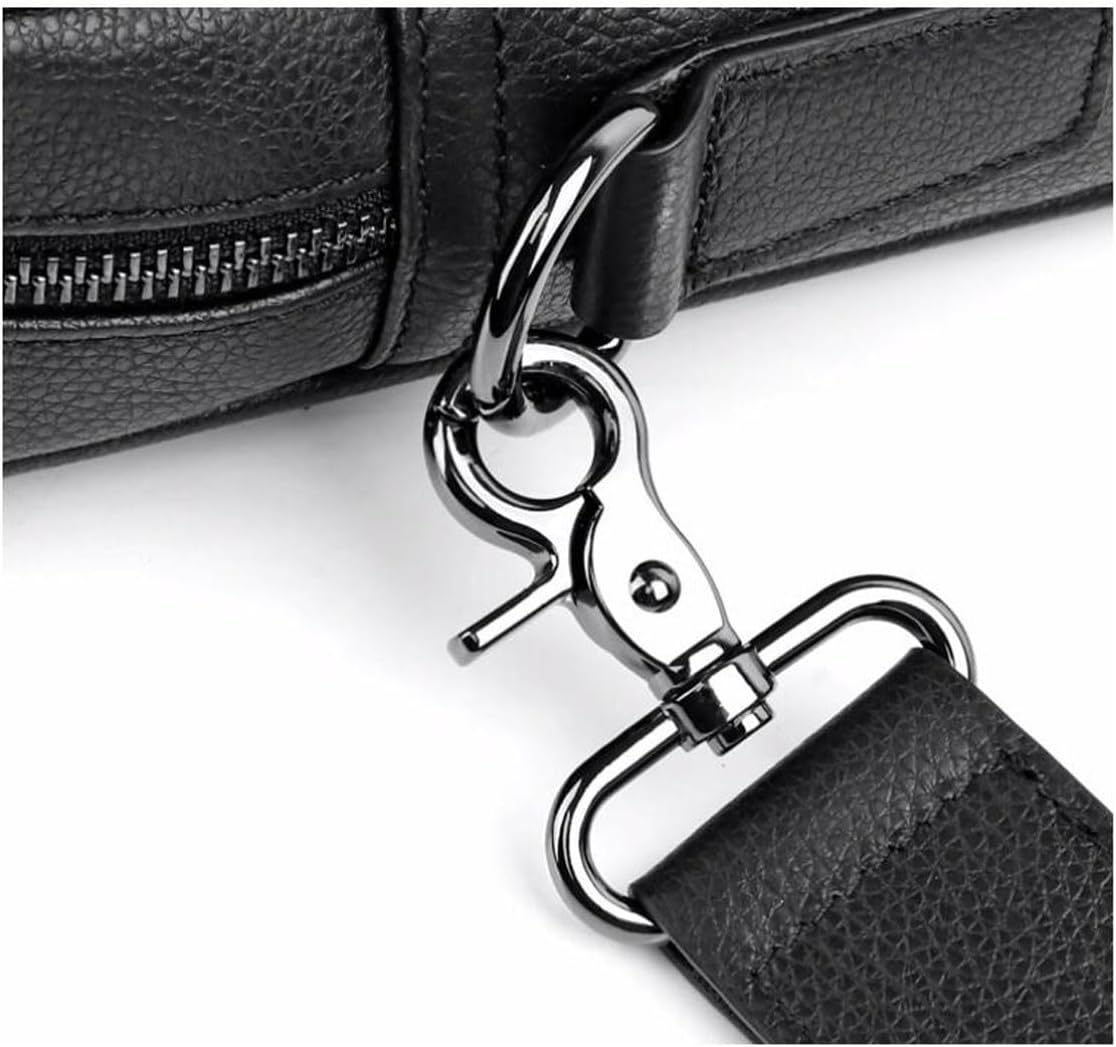 Genuine Leather Handbags Briefcases Mens Messenger Shoulder Bags Laptop Bags Carrying Cases